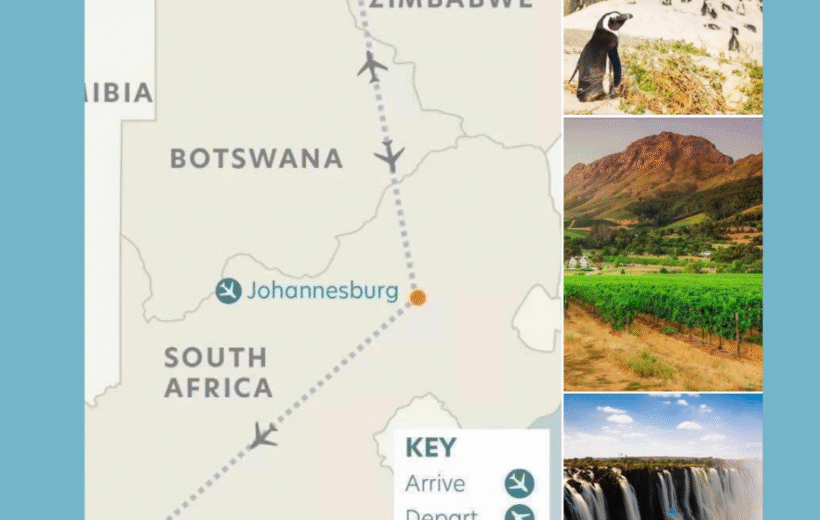 Small Group Tour: Victoria Falls, Botswana Safari & Cape Town 2027 and 2028